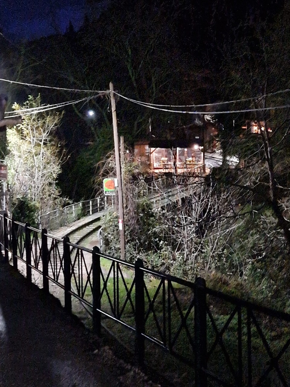Griechenland - Kato Zachlorou - Taverne am Bahnhof