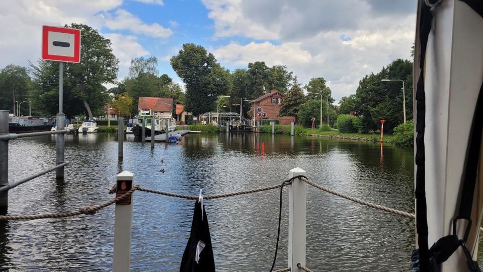 Deutschland - Königs Wusterhausen - Anfahrt auf die GROßE SCHLEUSE