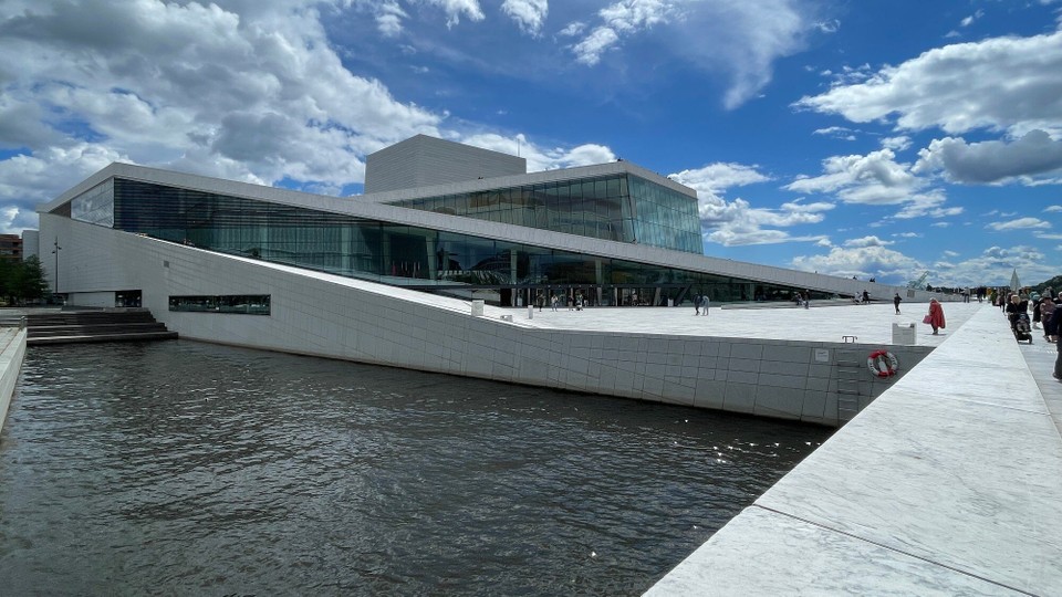 Norwegen - Oslo - zurück in der Stadt ... Oper Oslo