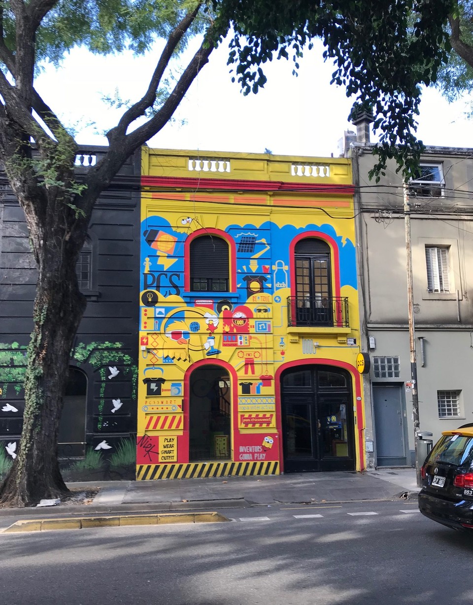 Argentinien - Buenos Aires - Die bunten Häuser von Palermo 
