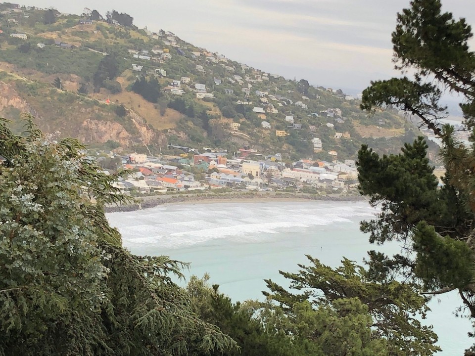 Neuseeland - Christchurch - Blick vom Nicholsan Park nach Sumner