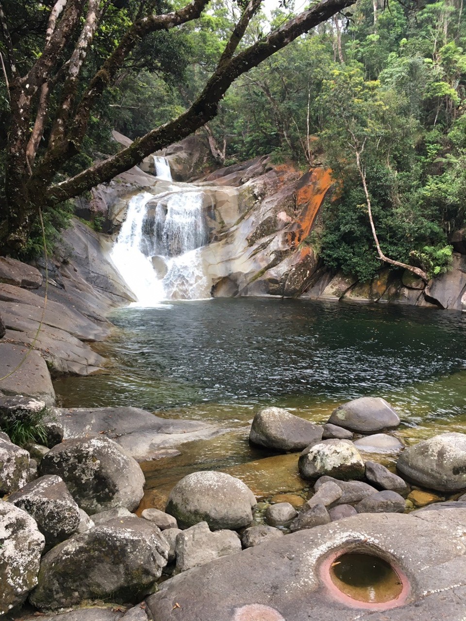  - Ausztrália, Atherton Tablelands - Josephine falls - csùszdàs kèpek majd otthon ;)