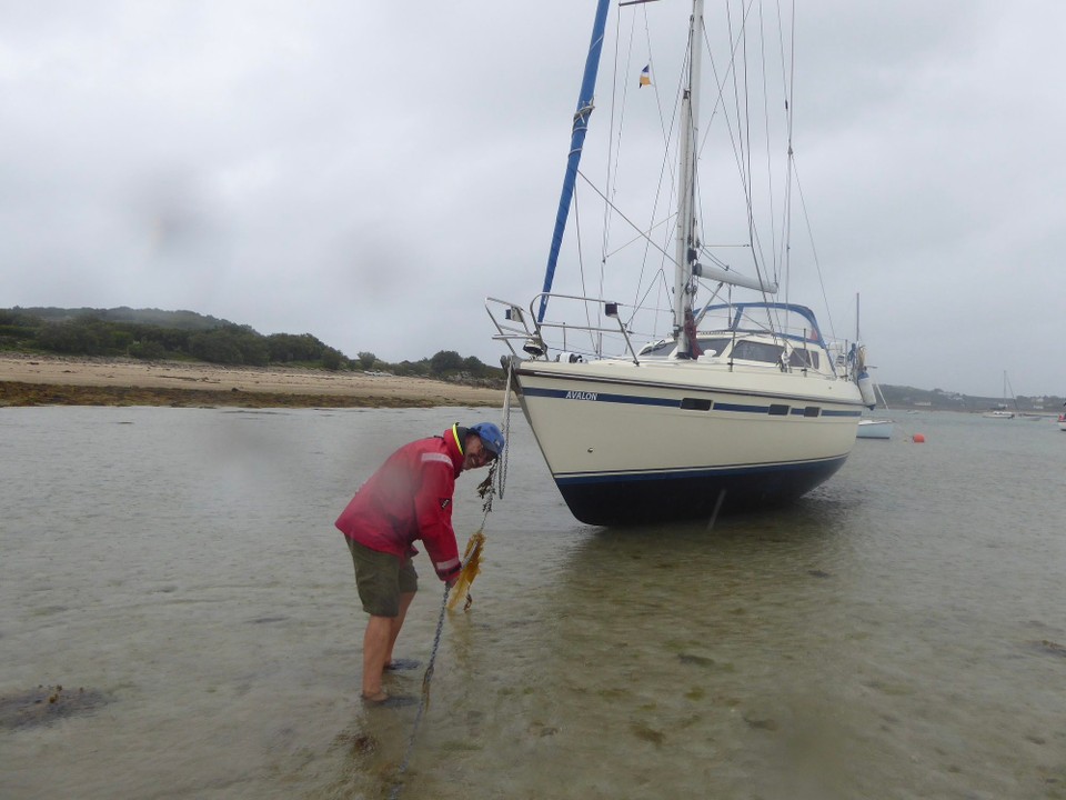 United Kingdom - Isles Of Scilly - As it was still pouring with rain all evening, we finally watched Wimbledon.