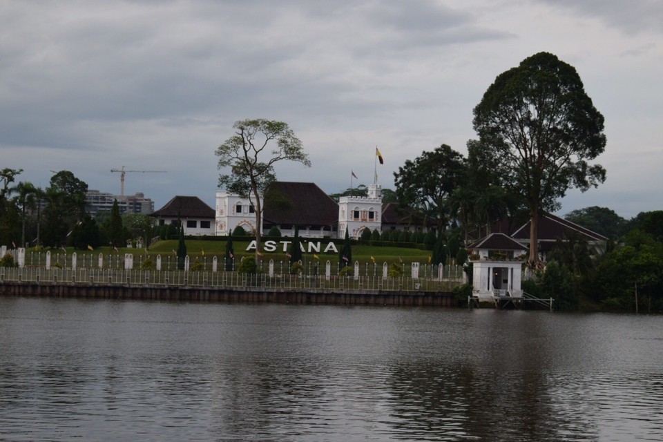 Malaysia - Kuching - Astana (Palast) ist der heutige Wohnsitz des Gouverneurs und deshalb nicht zu besichtigen.