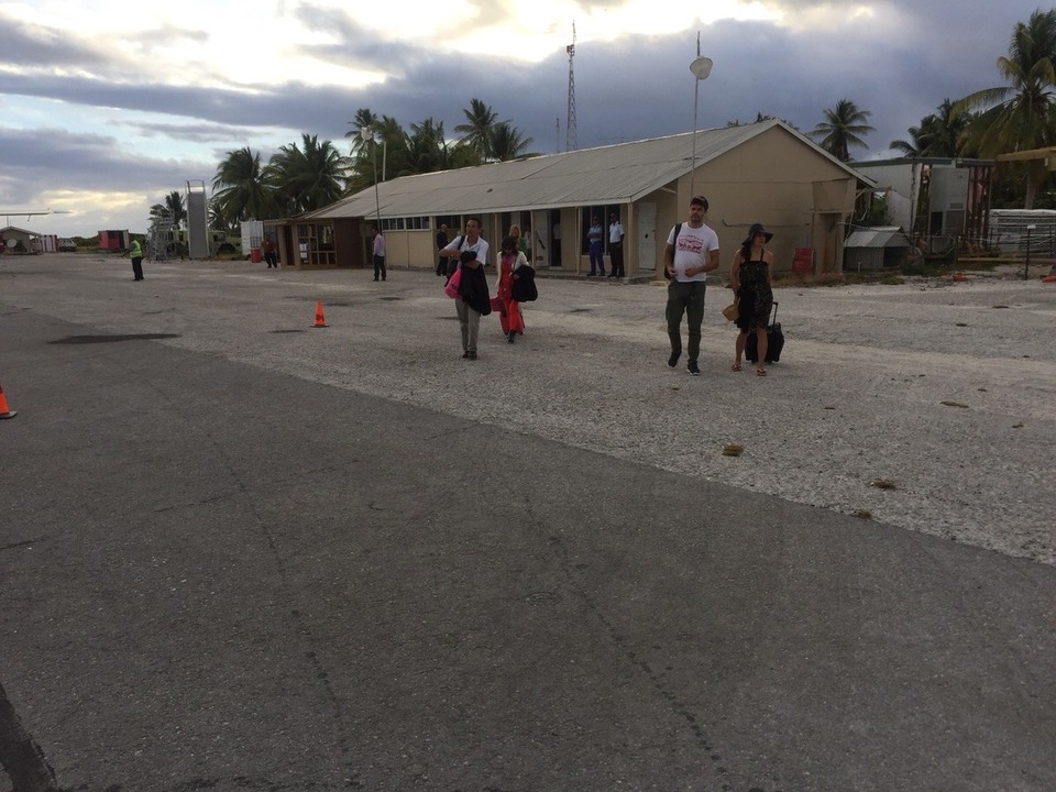 Vereinigte Staaten - ʻEwa Beach - Flughafen auf Christmas Island 