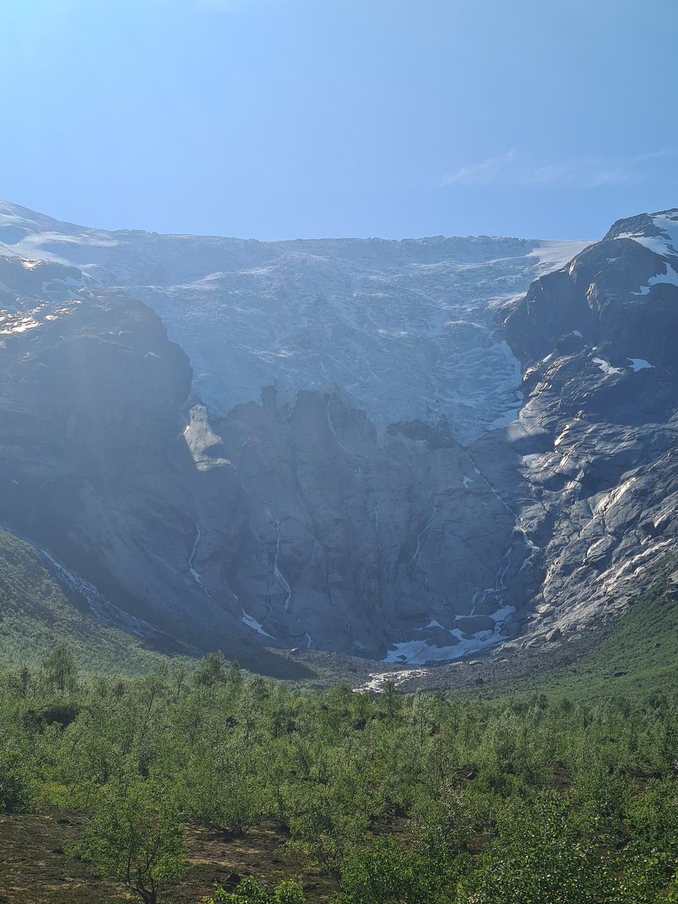 Norwegen - Jostedalsbreen - Dem Bersetbreen ganz nah