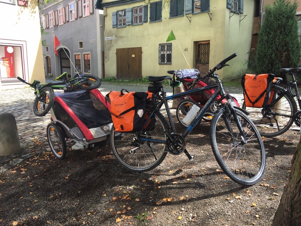 Germany - Dinkelsbuhl - Cycling in Germany