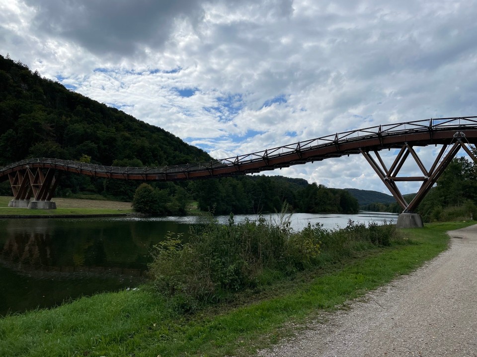Deutschland - Beilngries - Und immer wieder interessante Brücken
