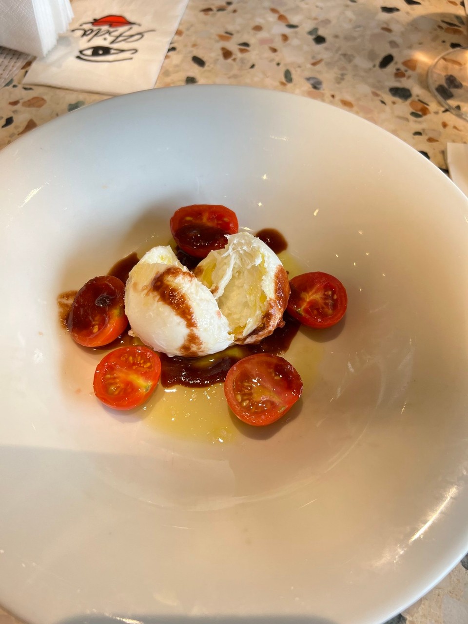 Norwegen - Honningsvåg - Tomaten Mozzarella 