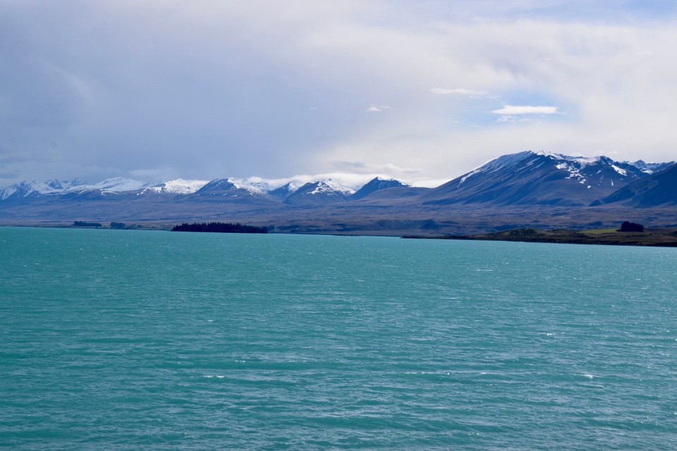 Neuseeland - Christchurch - Nach 50 km dann ein Stop am Lake Tekapo.