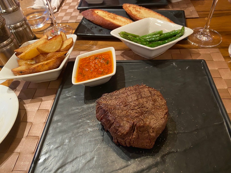 Spanien - Málaga - großes Steak für Heinz