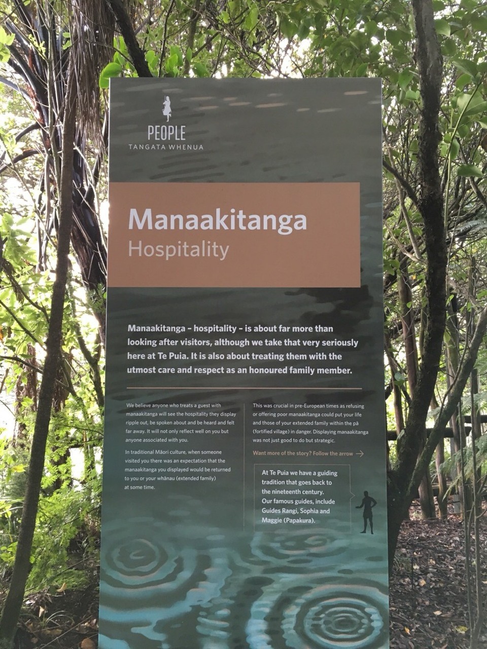 New Zealand - Rotorua - 'Hospitality' - Gastfreundschaft ist für Maori nicht nur ein Wort, wenn man mit einem Hongi (Nasenberührung) begrüßt wird, dann wird man Teil einer Familie 