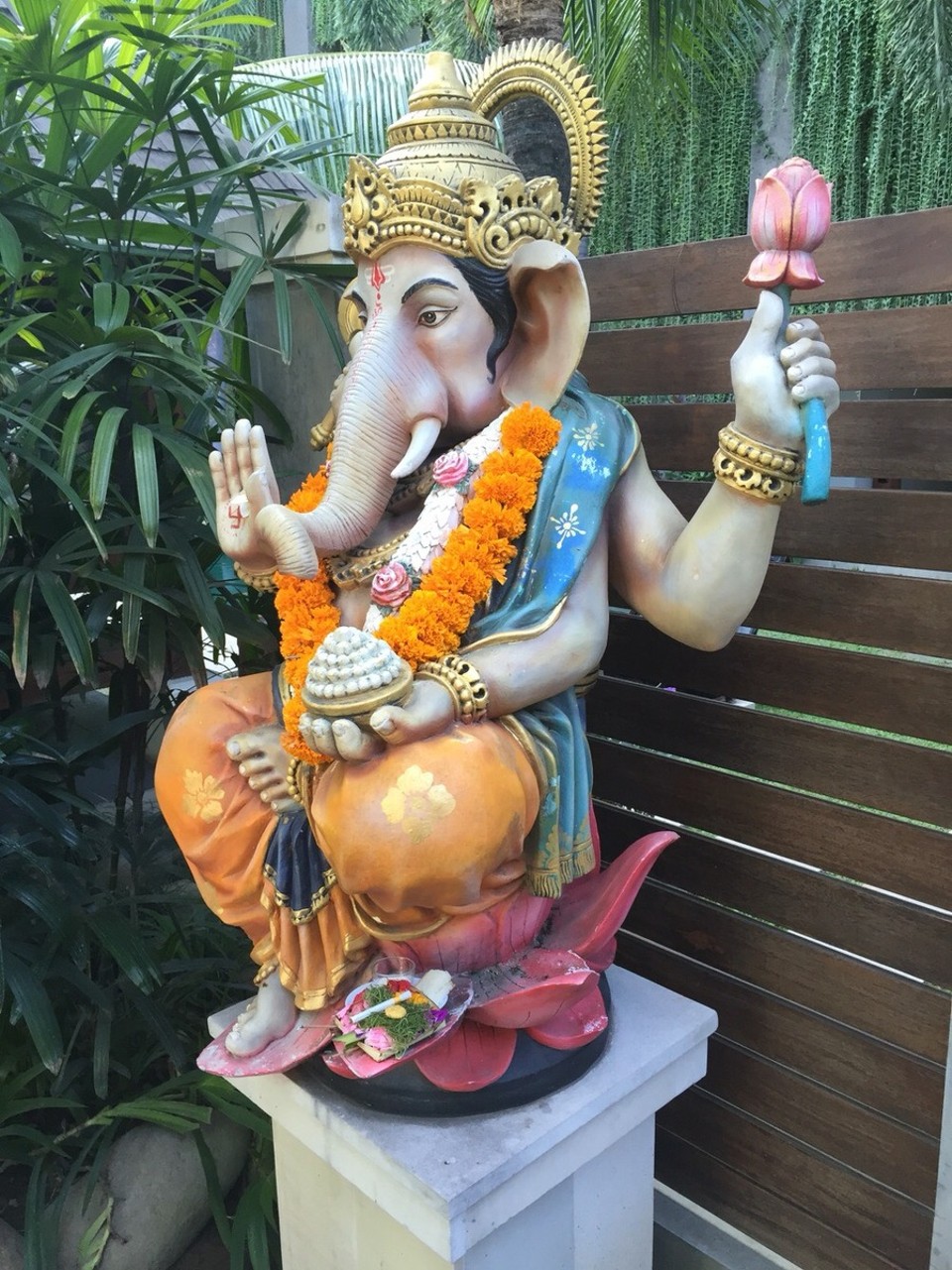 Indonesia - Gangga hotel - Offers aan Ganesh, bij het hotel