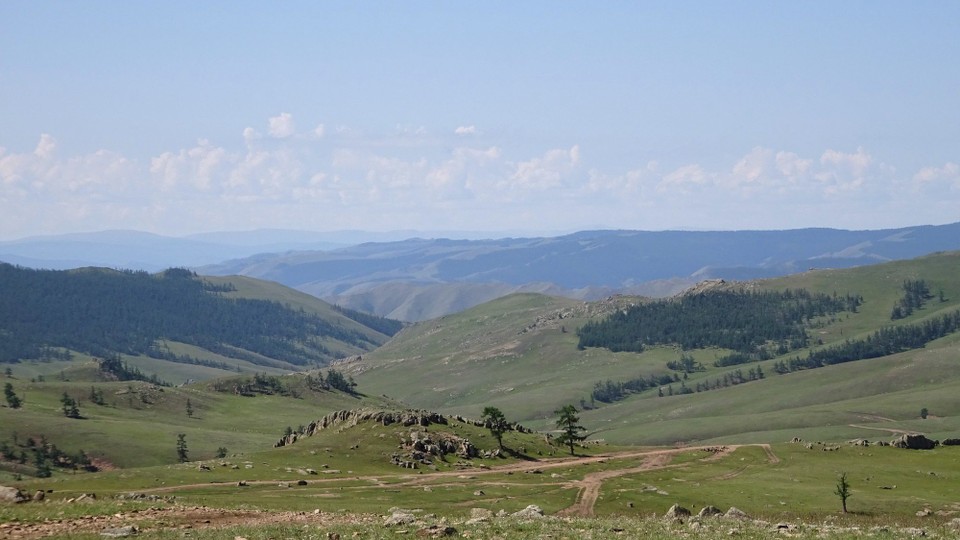 Mongolia - Khuvsgul Lake - Pee stop