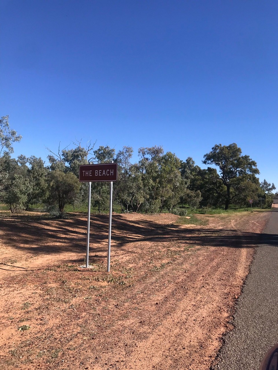 Australia - Charleville - Twas a sandy corner beside river 🤣🤣