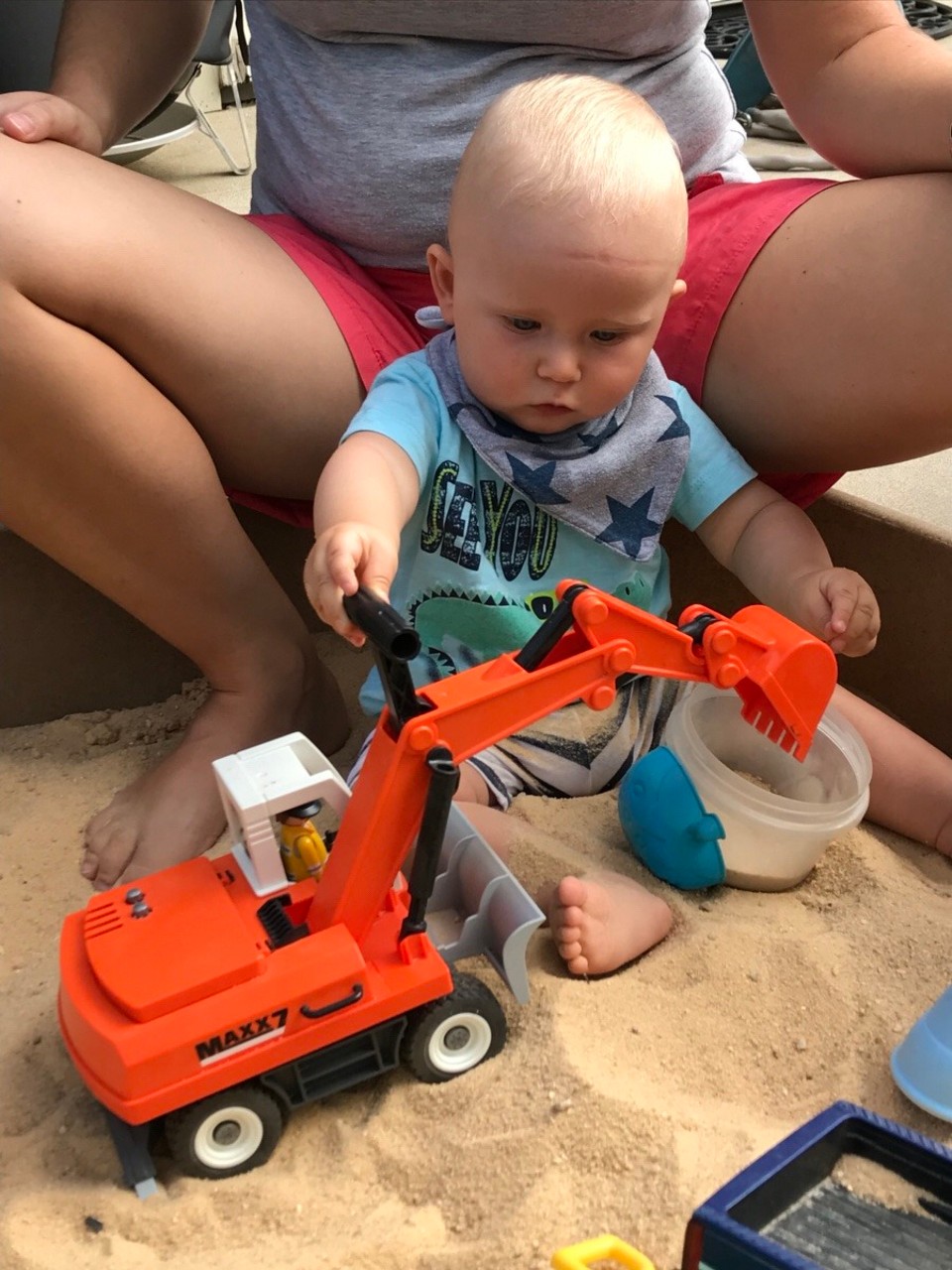 Vereinigte Staaten - Simpsonville - Mama hat den Hebel benutzt und dann ist was tolles passiert! Gib mir das, gib mir das!!