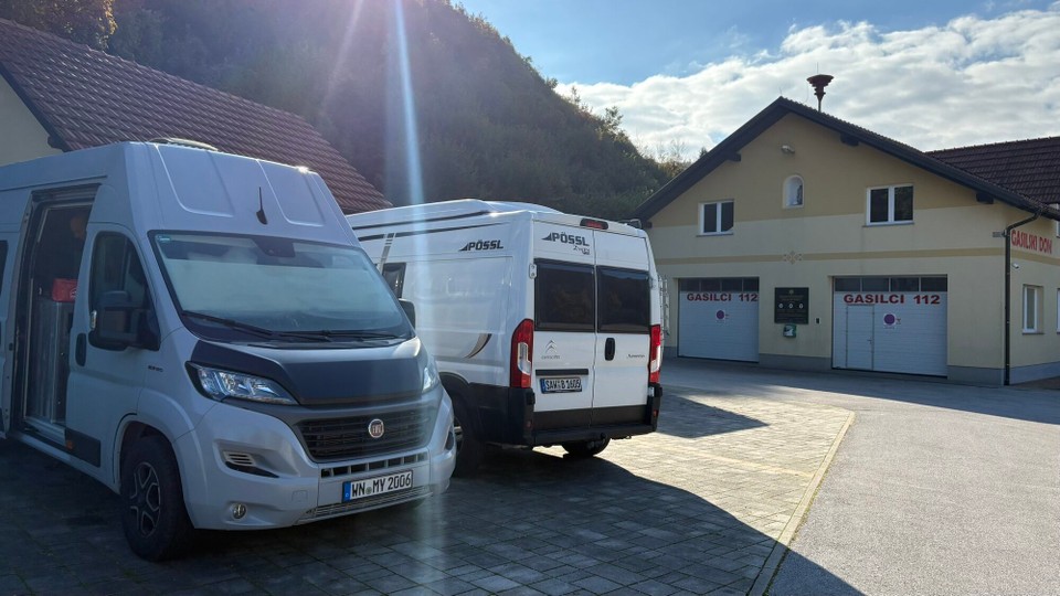 Slowenien - Šentilj v Slovenskih Goricah - Sicher übernachtet neben der Feuerwehr…