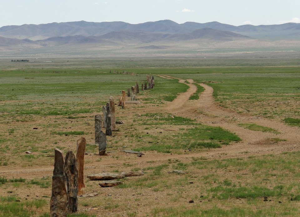 Mongolia - unbekannt - Stones put out between 6th-8thC AD by local rich noble