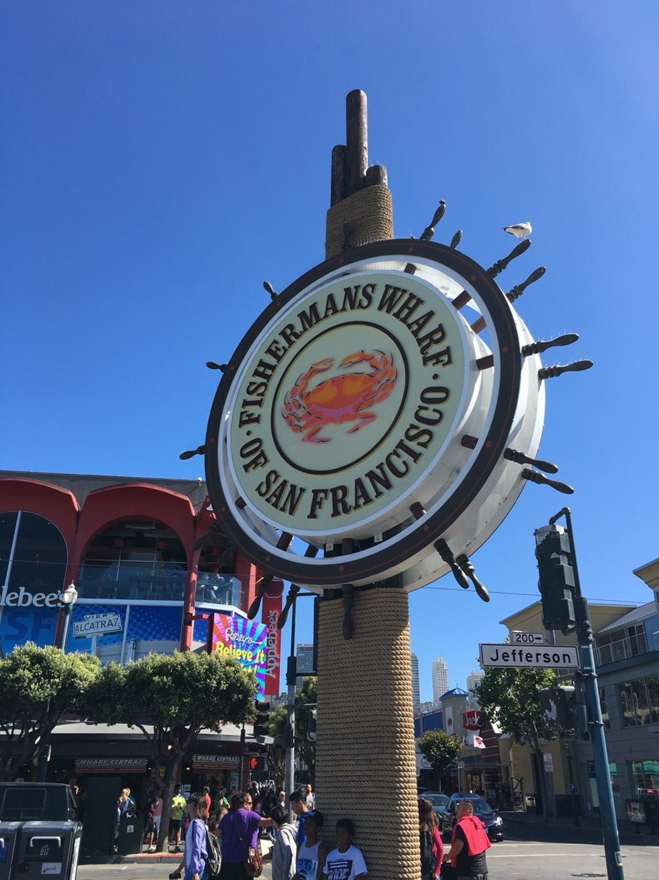 Vereinigte Staaten - San Francisco - Fishermans Wharf - direkt am Hafen gibt es das Beste und Frischeste vom Meer 