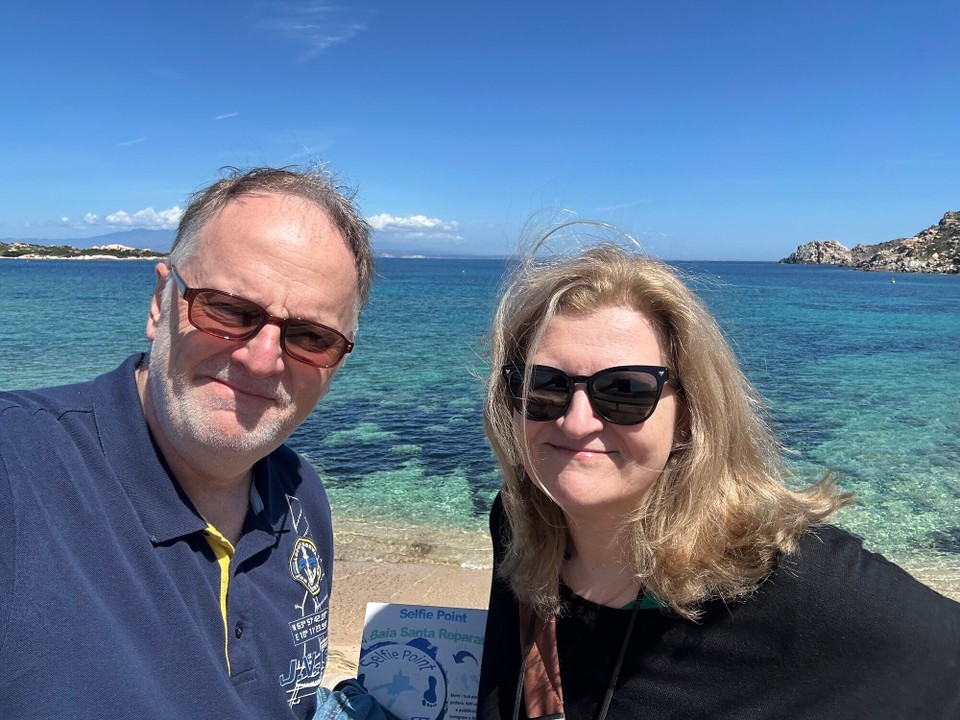 Italien - Santa Teresa Gallura - Dann muss man ja ein Selfie machen.