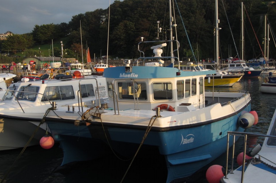 Vereinigtes Königreich - Ilfracombe - Boot unseres Hotelchefs