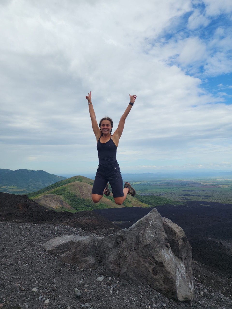 Nicaragua - Larreynaga - … Ausblick auf halbem Weg genießen 👀 