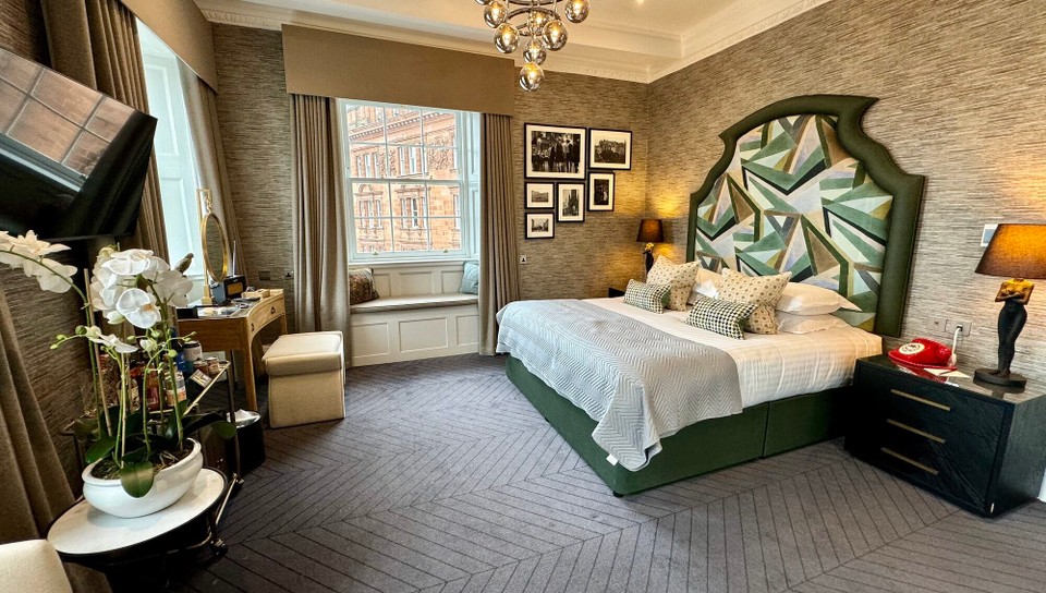 Royaume-Uni - Edinburgh - Notre lit King Size