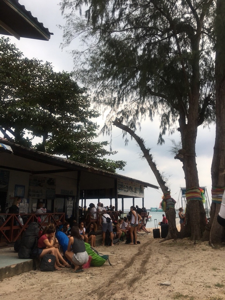 Thailand - Amphoe Mueang Krabi - Koh Tao Hafen
