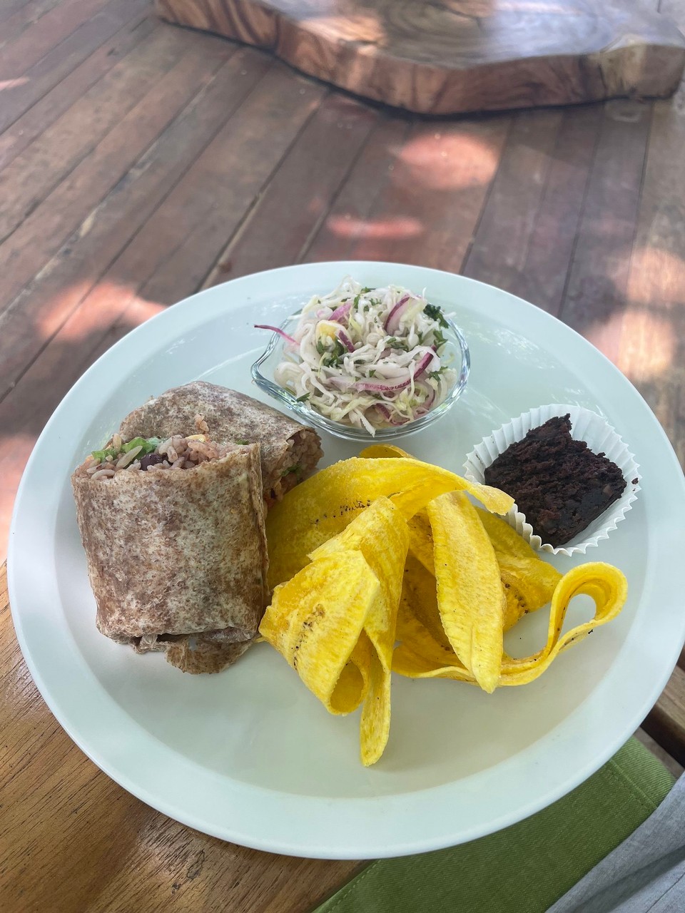 Costa Rica - San José - Zum Lunch hat sich Costa Rica dann gleich von seiner besten Seite gezeigt… 