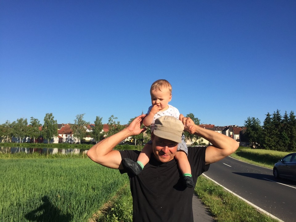 Deutschland - Rimpar - Alma hat die beste Aussicht