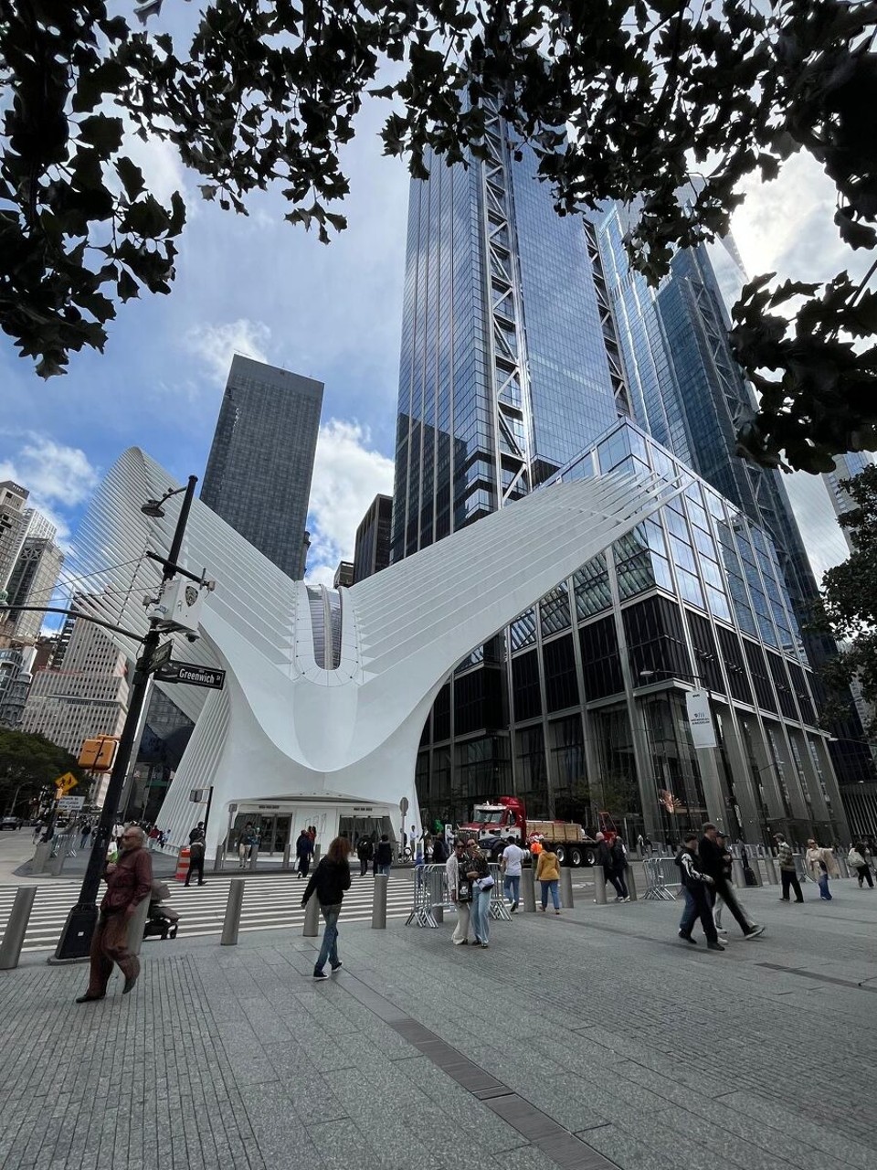 Vereinigte Staaten - New York - Octopus beim 9/11 Memorial