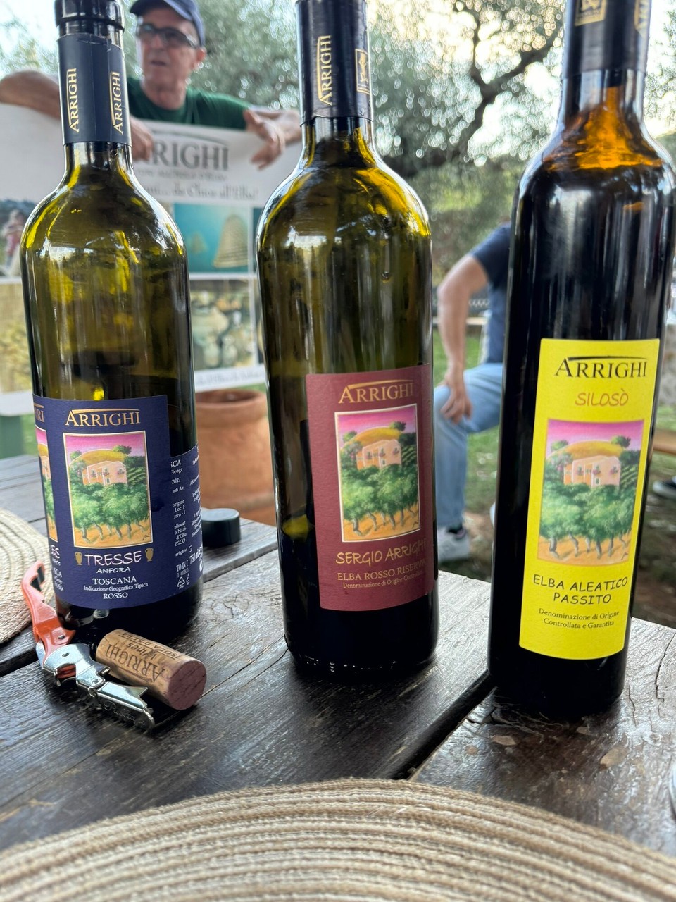 Italien - Marciana - Die Rotweine