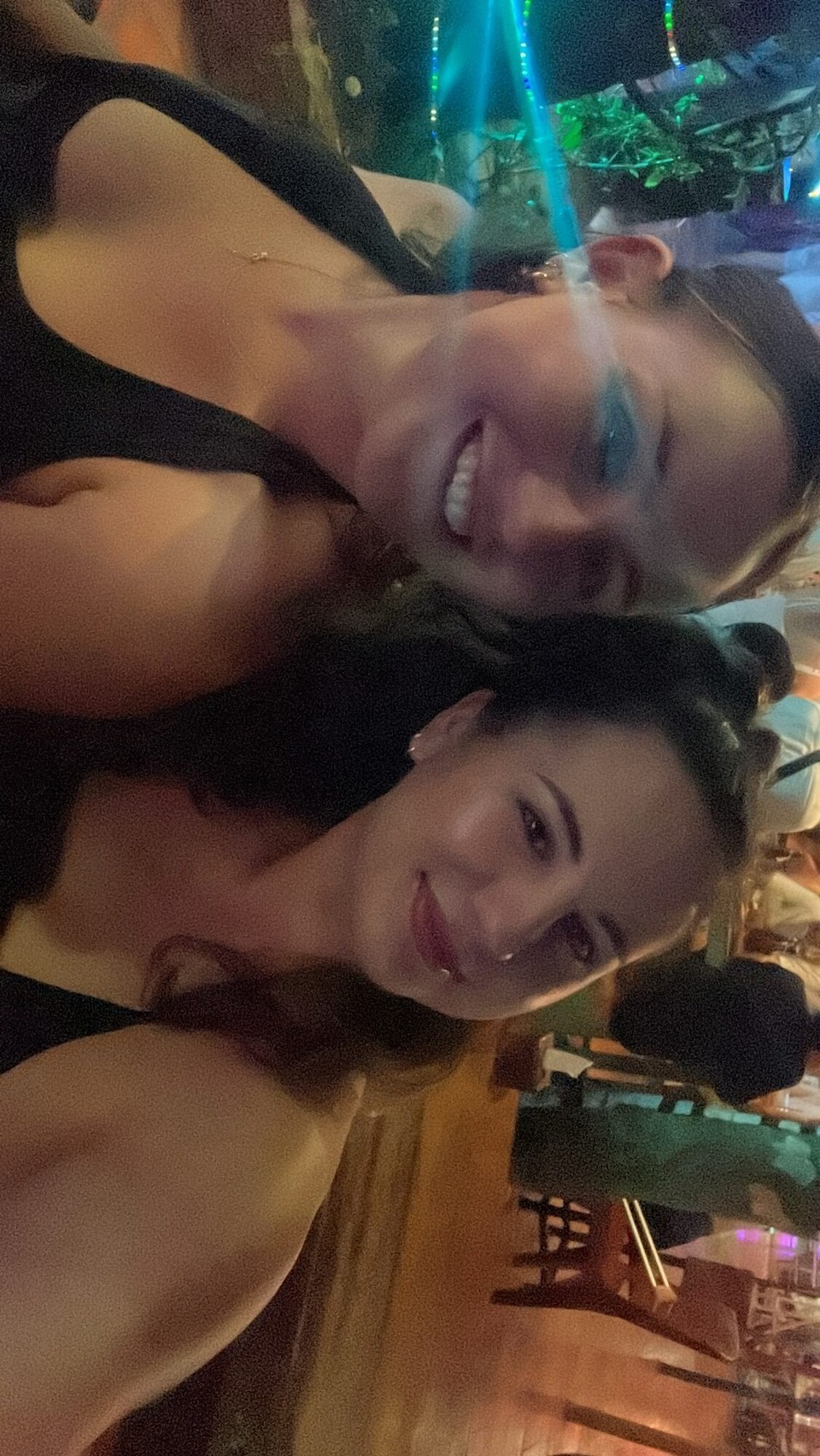 Vietnam - Phan Thiet - Got ready and went to the social area. They do unlimited free beer for one hour between 6-7 so we had dinner and claimed 3 beers each. Got chatting to Cade and Jacob from London and then we entered the shuffleboard competition. Me and Alyssa came 2nd!