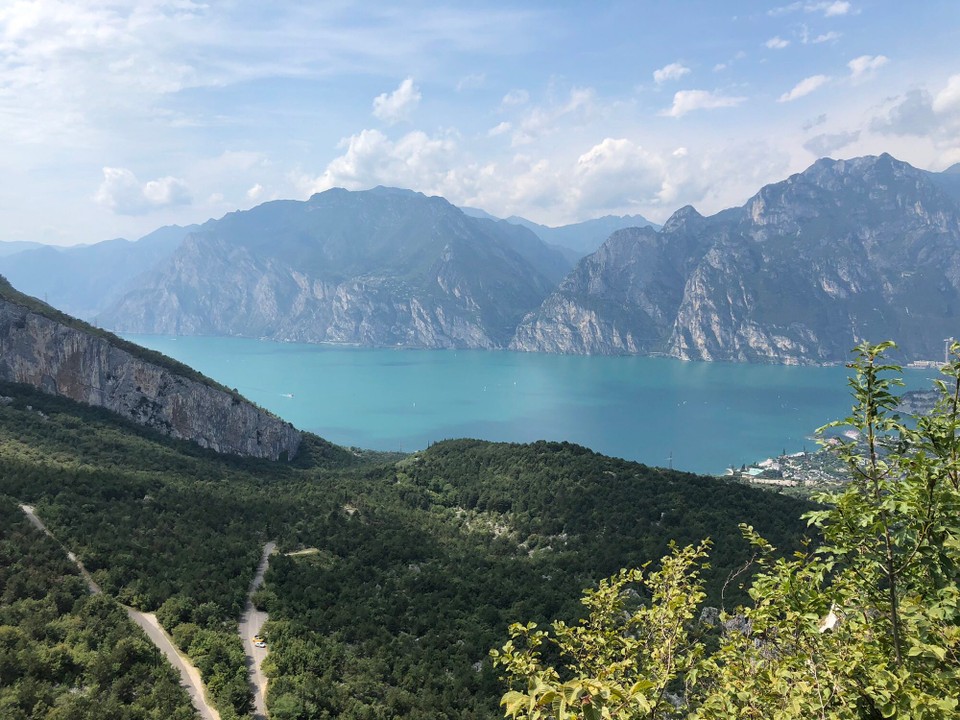 Italien - Montichiari - Ausblick auf den Gardasee