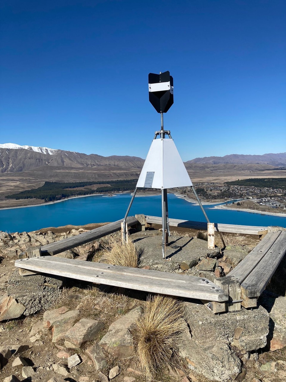 Neuseeland - Lake Tekapo - Gipfel erreicht 1031m 🤓