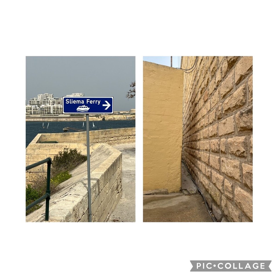 Malta - Valletta - Tatsächlich einer der beiden offiziellen Wege zur Fähre… ganz offensichtlich aber nur fussläufig. 