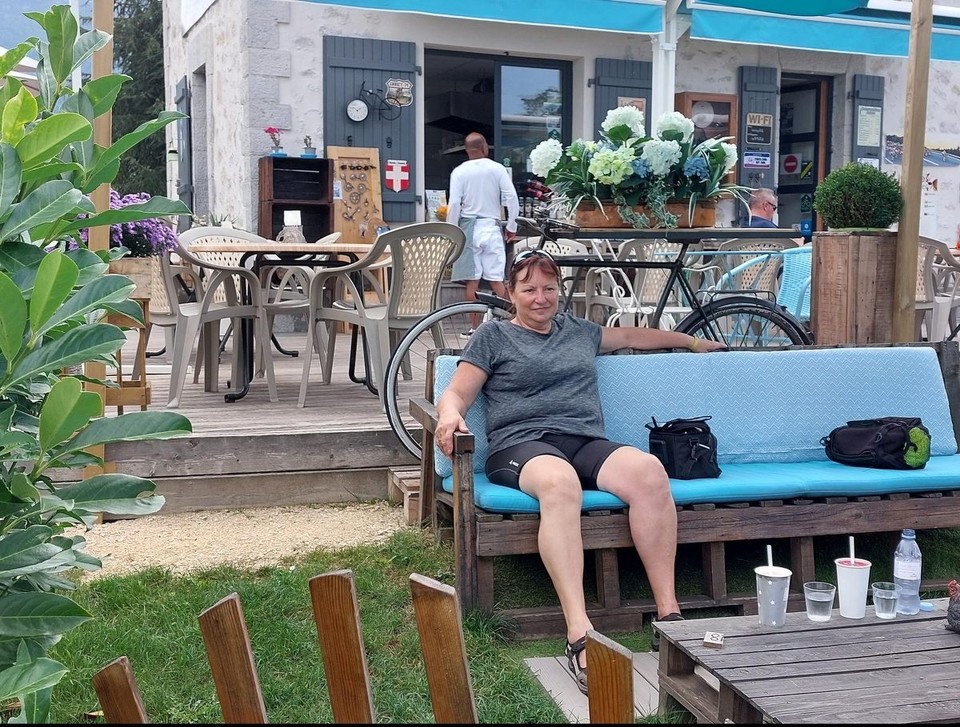 Frankreich - Doussard - Radelpause
