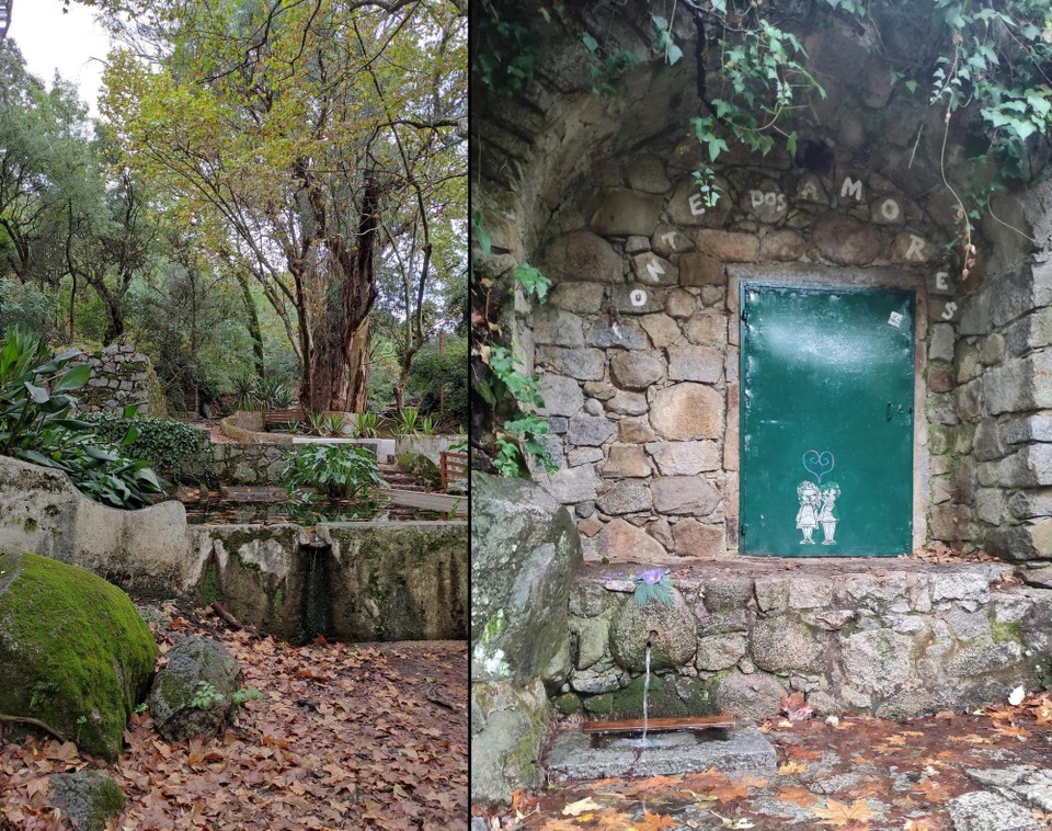 Portugal - Monchique - Die Quelle mit dem  besonderen Wasser.