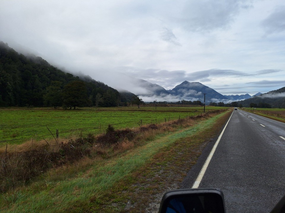 Neuseeland - Hanmer Springs - Morgens in den Wolken 
