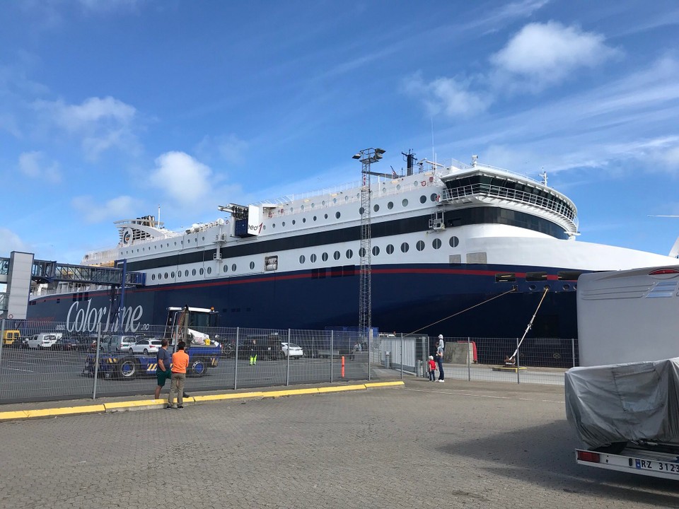Norwegen - Lindesnes - Die Fähre 