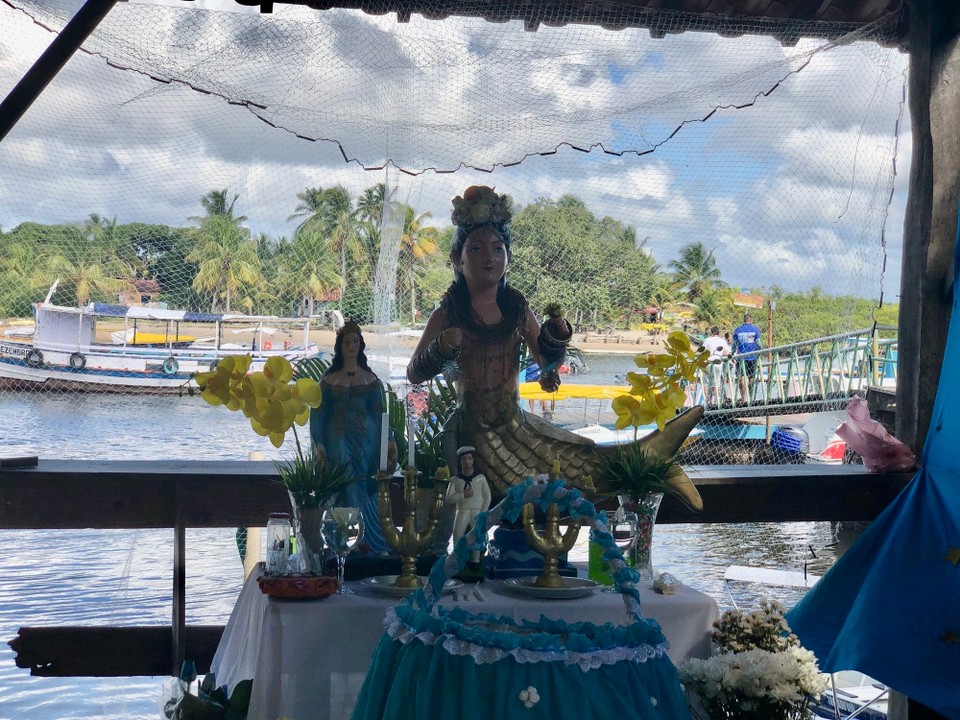 Brasilien - Cairu - Verehrung der Mehresgöttin heute