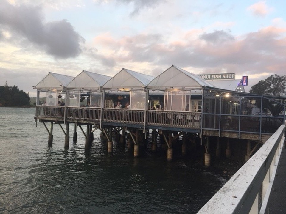 Neuseeland - Mangonui - Fish&Chips Lokal