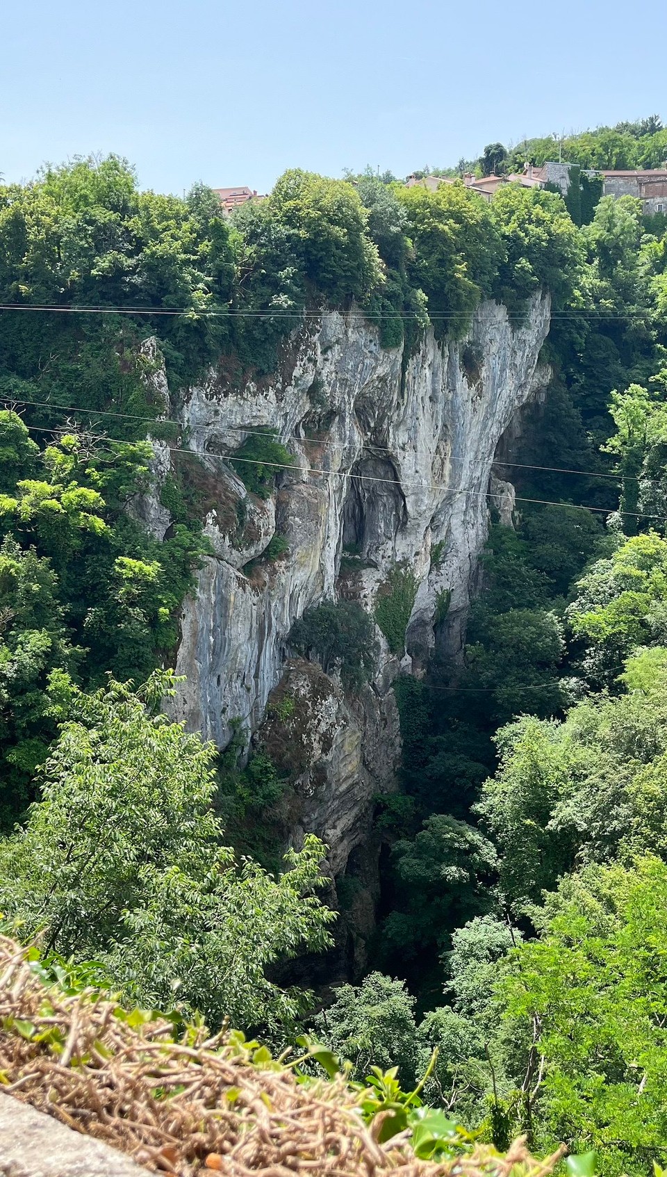 Kroatien - Pazin - Schlucht in Pazin