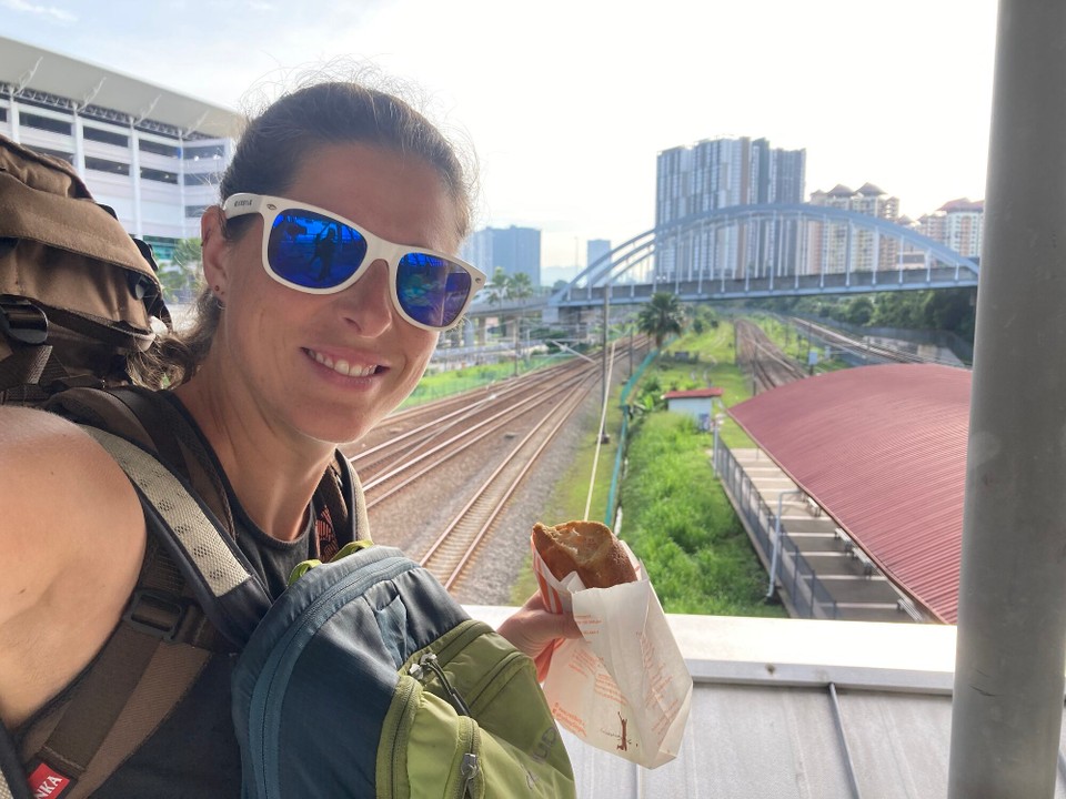 Malaysia - Ipoh - Noch ein Roti zum Frühstück und schon geht’s los 🥳