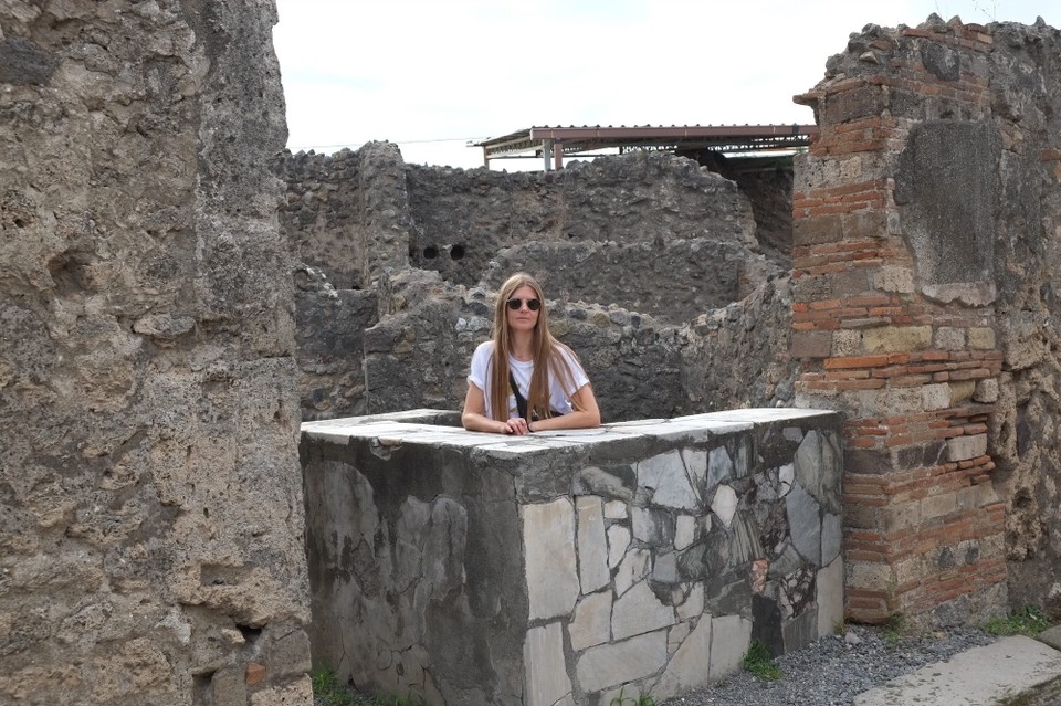Italien - Pompei - A vino, quaeso!