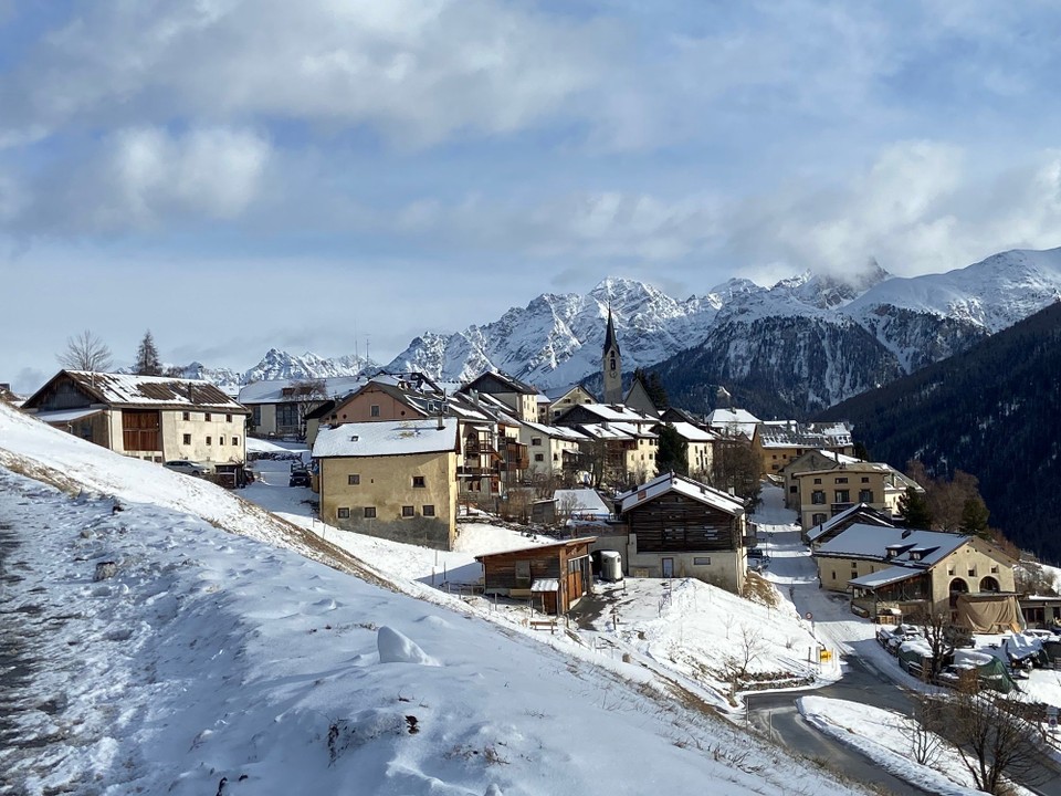 Schweiz - Guarda - Guarda - das Dorf vom Schellen-Ursli