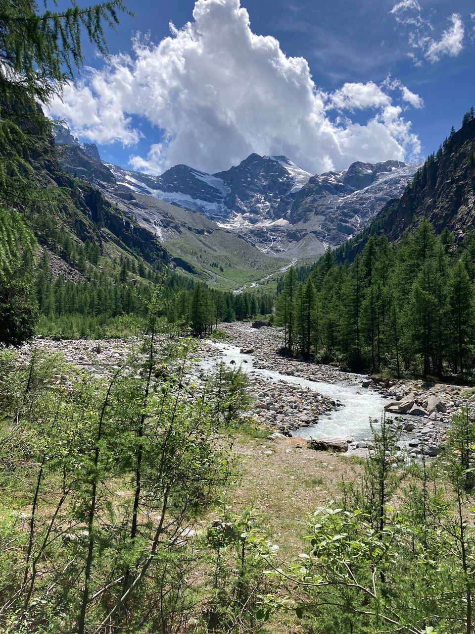 Italien - Cogne - Flusswanderung