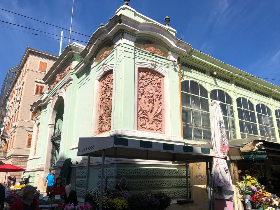 Kroatien - Rijeka - Markthalle
