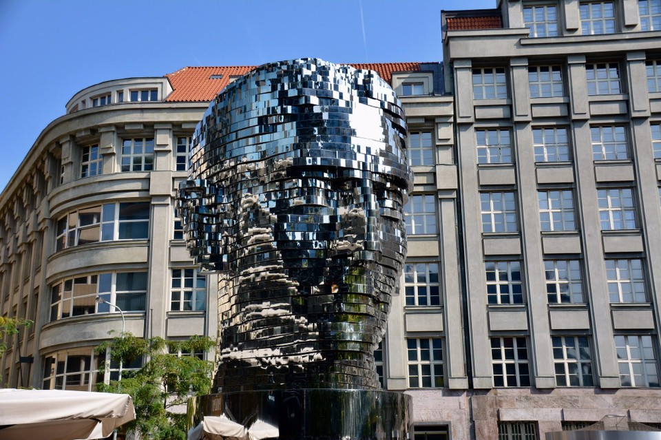 Tschechische Republik - Prag - Franz Kafkas Kopf