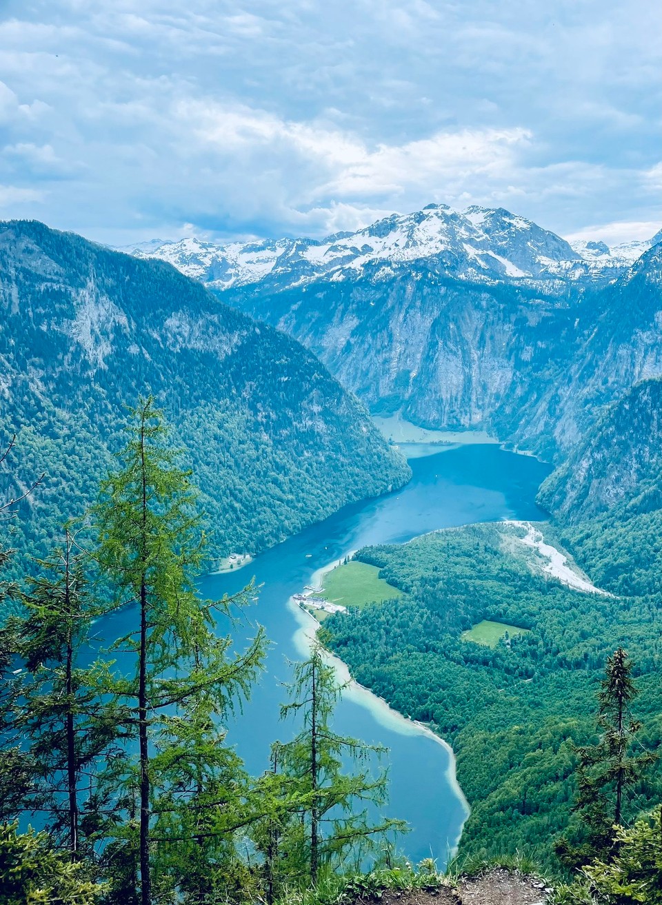 Deutschland - Ramsau bei Berchtesgaden - Der Königssee von der Archenkanzel aus